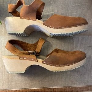 Lotta from Stockholm Clogs, low - Brown